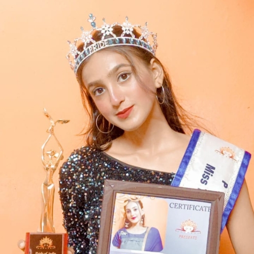 Anushka Shaw, Miss Teen Kolkata 2023, Pride of India 2023, Beauty Contest Organised By DK Pageant