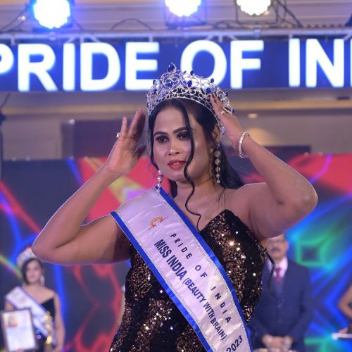 Ashwini Vasant -Miss India Beauty with brain 2023 - National Winner - DK Pageant's Pride of India 2023