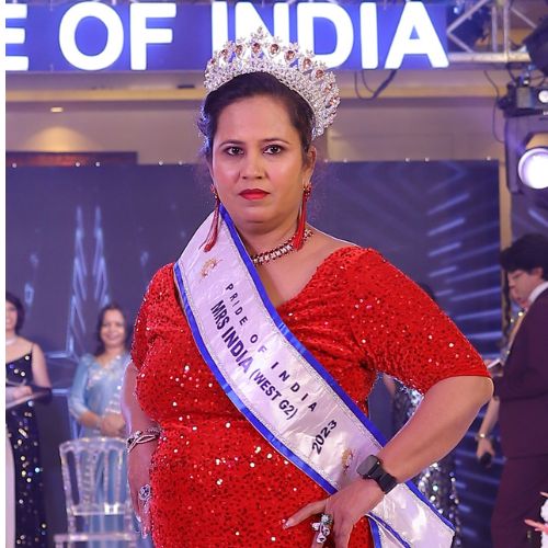 Mrs Pratima Bhardwaj- Mrs West India 2023 Winner G2 - National Winner - DK Pageant's Pride of India 2023